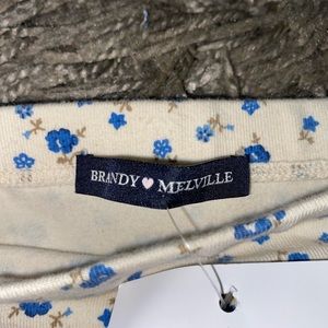 Brandy Melville floral biker shorts